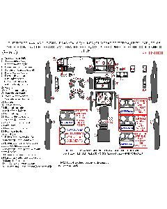 Wow Trim ® - 53 Pcs Full Dash Kit (CTBT03E)