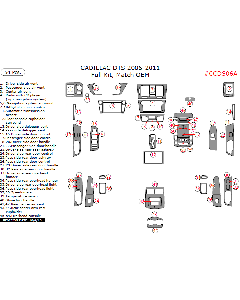 Wow Trim ® - 54 Pcs Match OEM Full Dash Kit (CCDS06A)