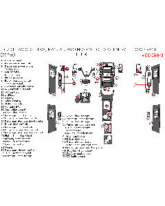 Wow Trim ® - 55 Pcs Full Dash Kit (CCCS04I)