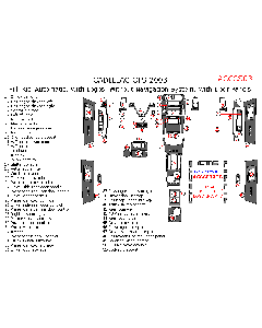 Wow Trim ® - 55 Pcs Full Dash Kit With Logo (CCCS03L)