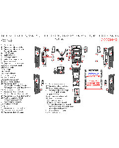 Wow Trim ® - 55 Pcs Full Dash Kit With 'CTS' Logo (CCCS04O)