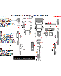 Wow Trim ® - 56 Pcs Full Dash Kit (DECE07D)