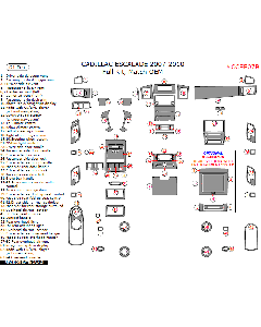 Wow Trim ® - 64 Pcs Match OEM Full Dash Kit (CCEE07B), Diagram