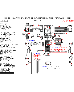 Wow Trim ® - 68 Pcs Full Dash Kit With 'Magnum' Logo (DEMM05D), Diagram