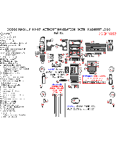 Wow Trim ® - 72 Pcs Full Dash Kit With 'Magnum' Logo (DEMM05B), Diagram