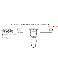 Wow Trim ® - 8 Pcs Main Dash Kit (E-OLAH05A), Diagram