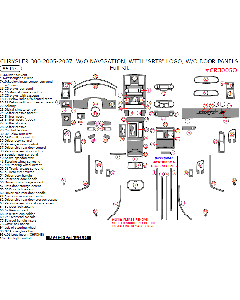Wow Trim ® - 85 Pcs Full Dash Kit With 'SRT8' Logo (CR3005O)