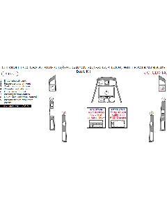Wow Trim ® - 9 Pcs Basic Dash Kit (CTCD04A)