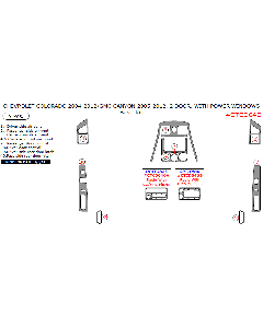 Wow Trim ® - 9 Pcs Basic Dash Kit (CTCD04D)