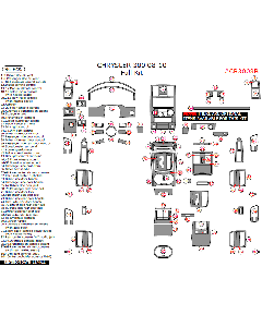 Wow Trim ® - 96 Pcs Full Dash Kit (CR3008B)
