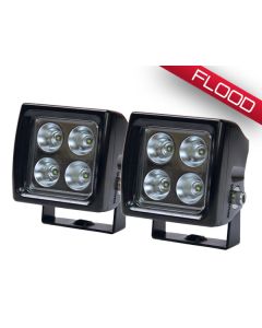 Wurton ® - 3 Inch 5 Watt Dual Scout LED Flood Beam Cube Light (38042)